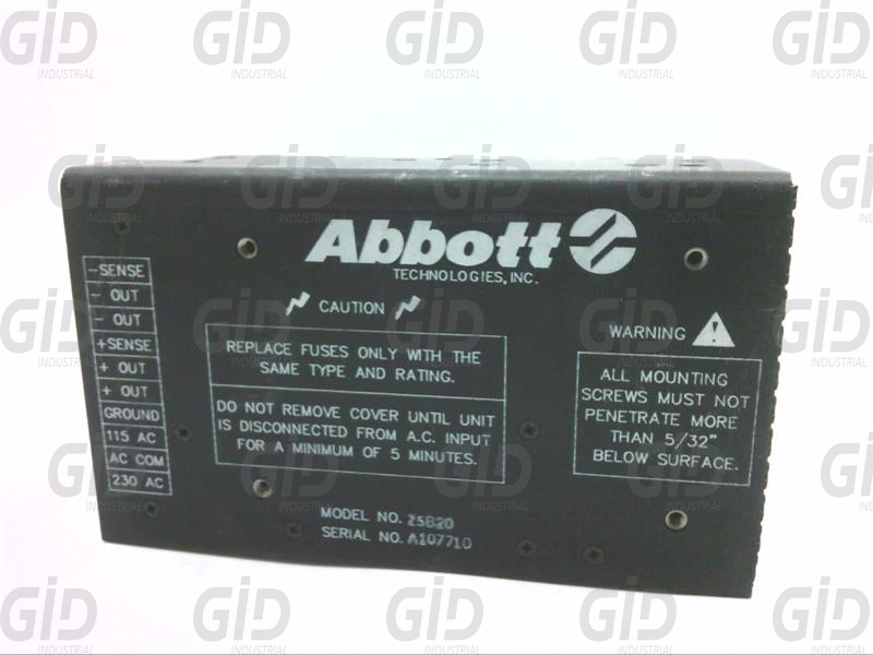 Z5B20 - ABBOTT TECHNOLOGIES